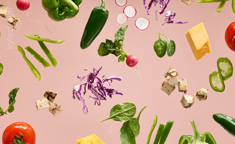 Food photography for Salata by Kyle Dreier